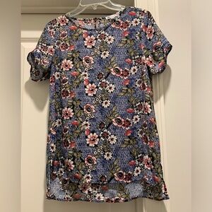 DR2 Floral Blouse Size Small